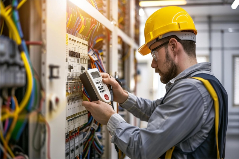 Técnico em Eletrotécnica em campo de trabalho